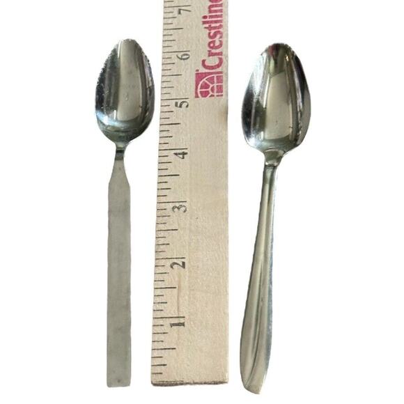 Stainless Steel Serrated Grapefruit Fruit Spoons (3) American Stainless + Japan - Picture 5 of 7